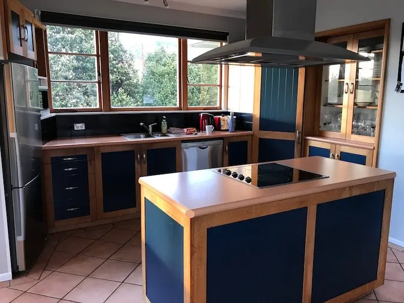 Photo - Rotorua bach house kitchen
