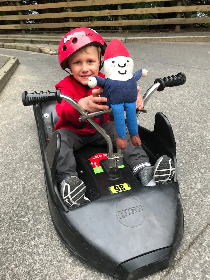 Photo - Skyline Rotorua Luge riding with RTG