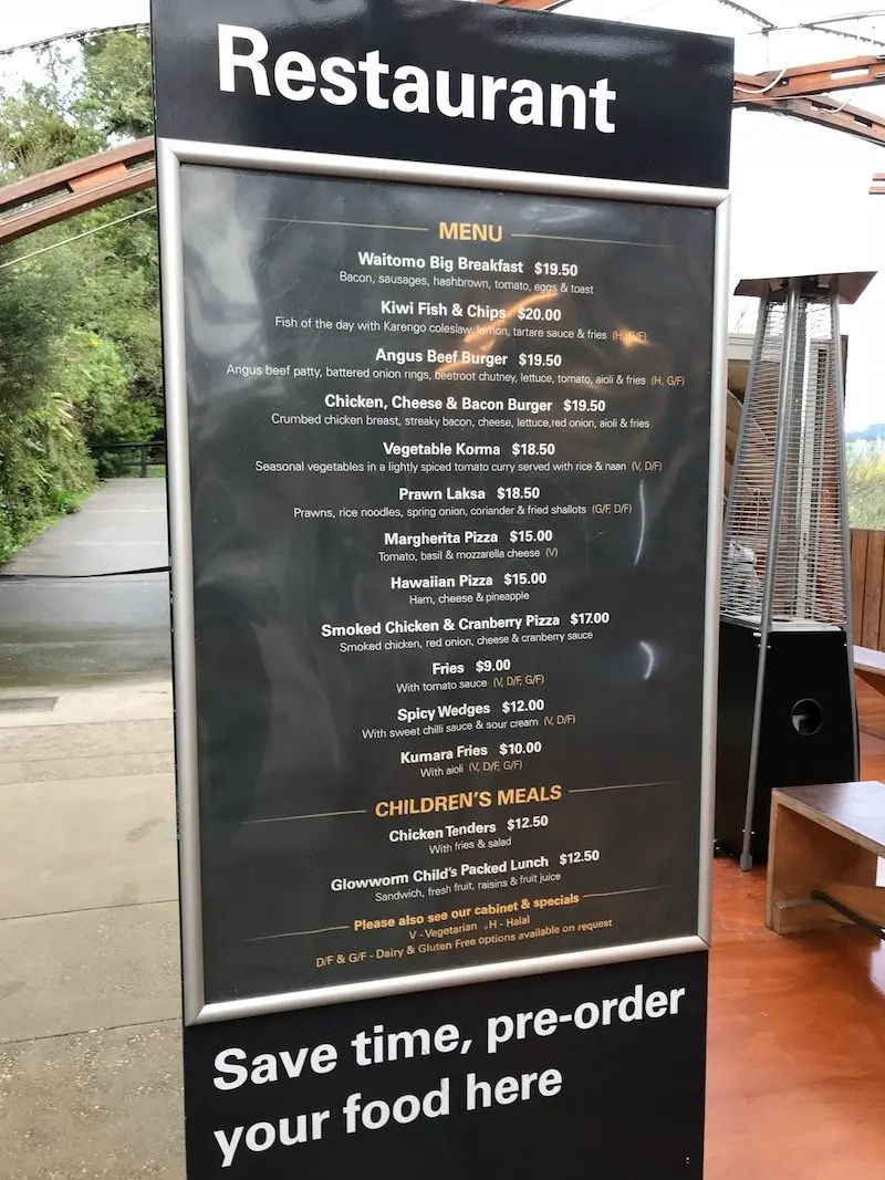 Photo- Waitomo caves restaurant