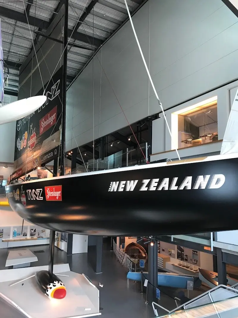 Photo - auckland maritime museum america's cup boat