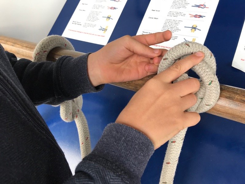 Photo - auckland maritime museum rope games