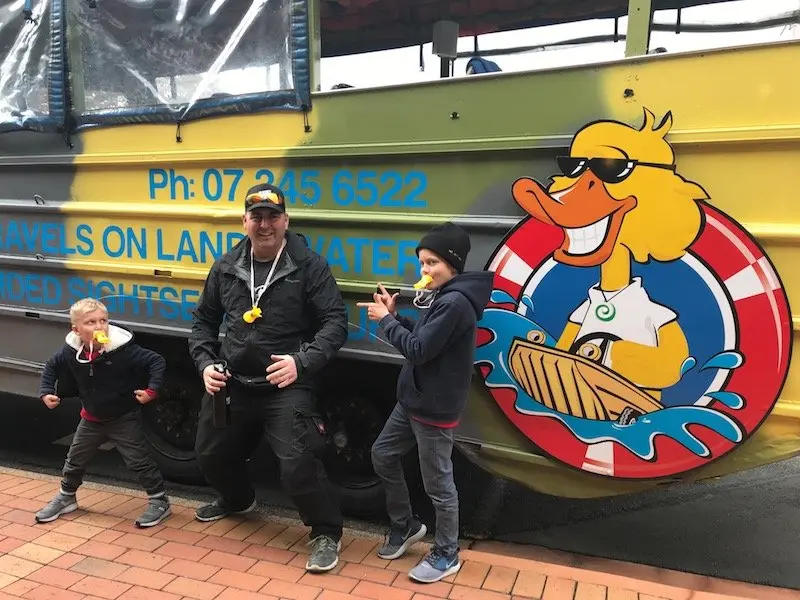 Photo - duck boat tours rotorua with driver