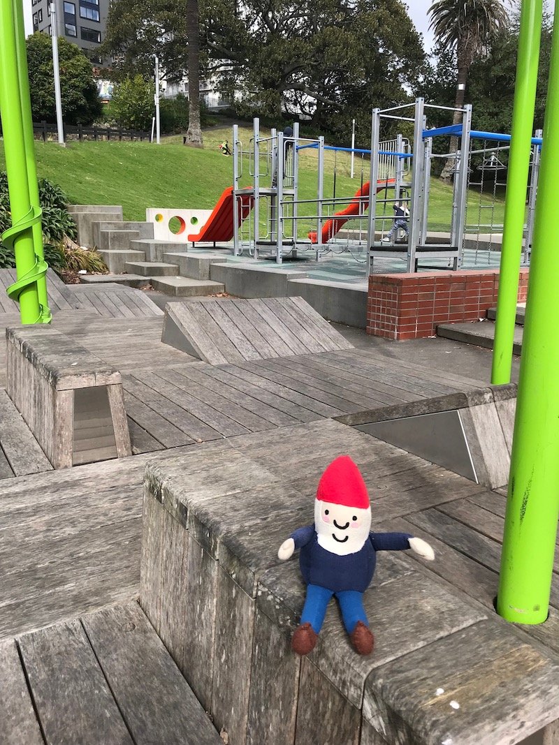 Photo - myers park parkour playground