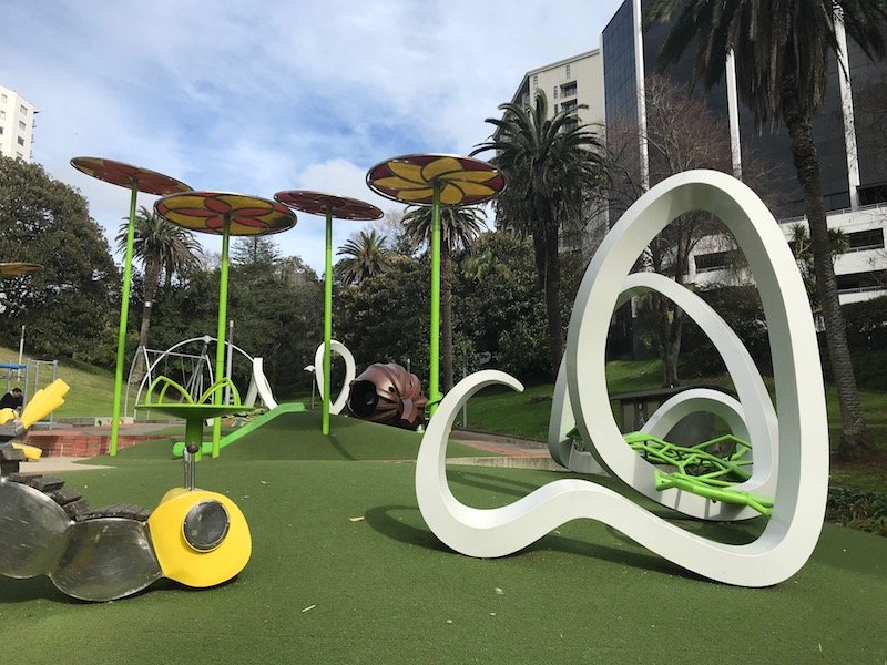 Photo - myers park playground view