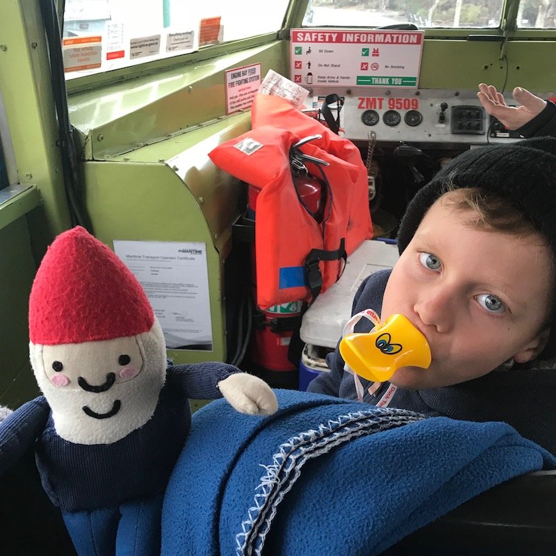 Photo - ned on rotorua duck tours