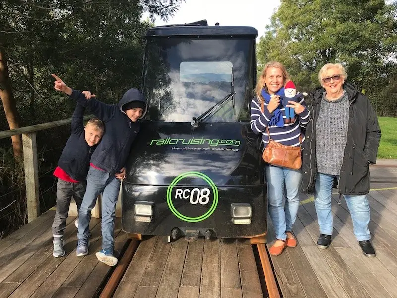 Photo - railcruising rotorua family pic