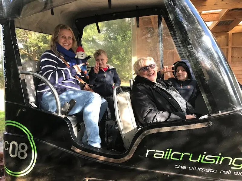 Photo - railcruising rotorua inside vehicle