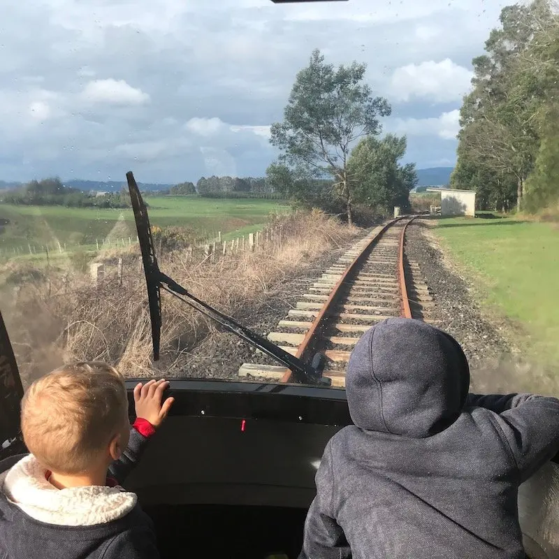 Photo - rail cruising rotorua new zealand sunlight