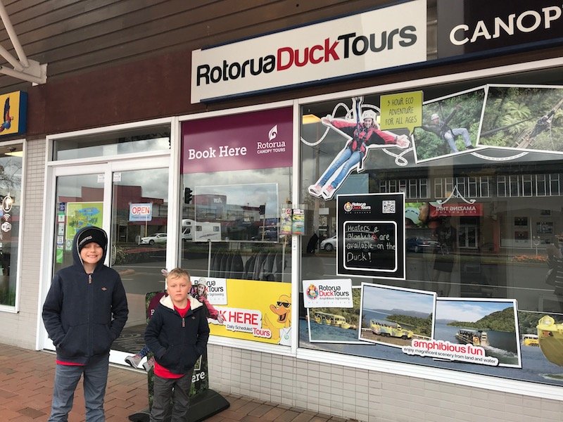 Photo - rotorua duck tours office