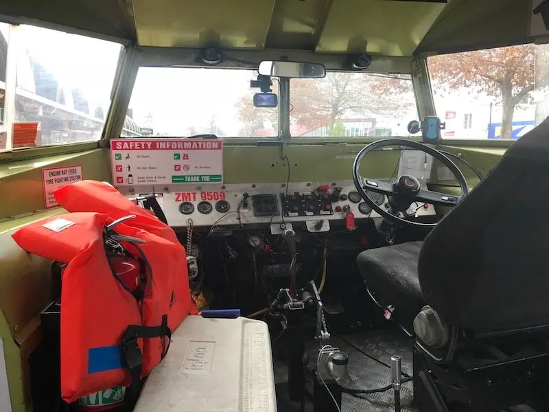 Photo - rotorua duck tours steering wheel