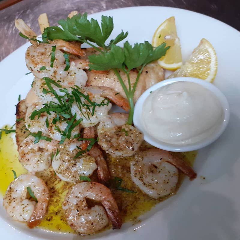 ciccio garlic prawns pic via fb