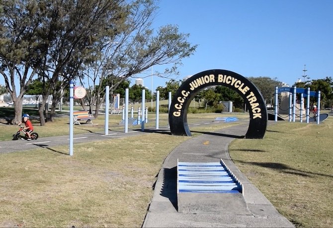 image - free things for kids on the gold coast kids bike track southport