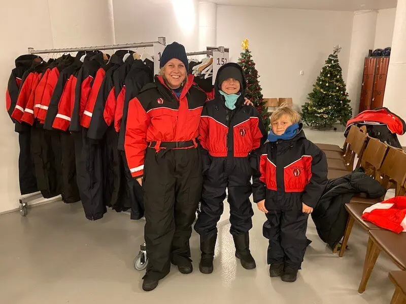 image - snow suit hire family - rovaniemi weather
