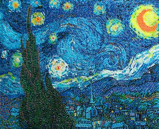 jelly bean starry night