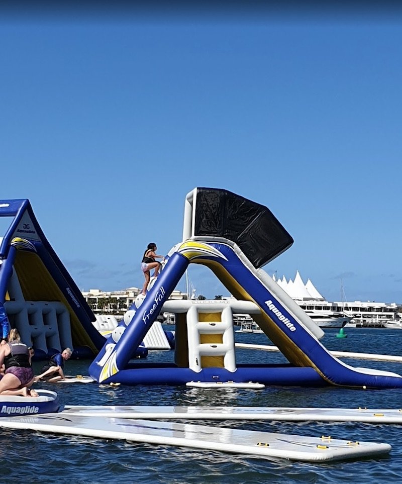 photo - aqua splash southport slide by chris benson