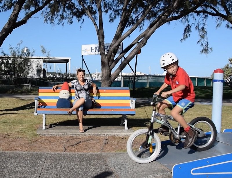photo - kids bike tracks gold coast offroad