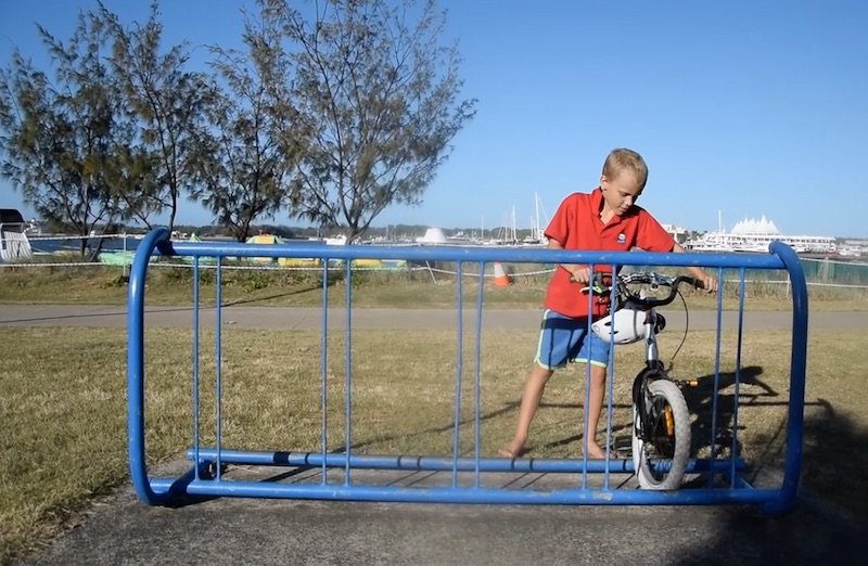 photo - kids bike tracks southport