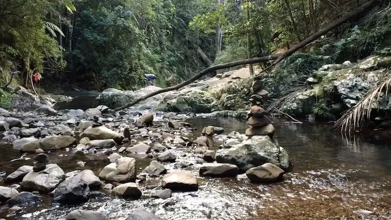 photo - mt cougal national park pools