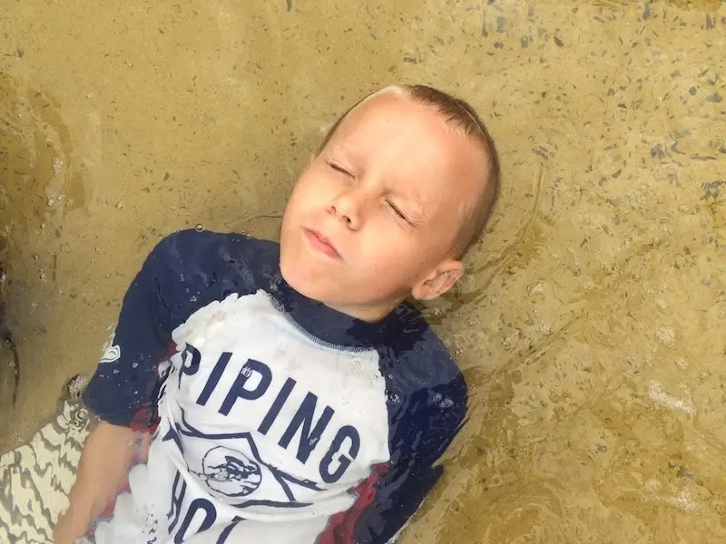 photo - ned at southport rock pools