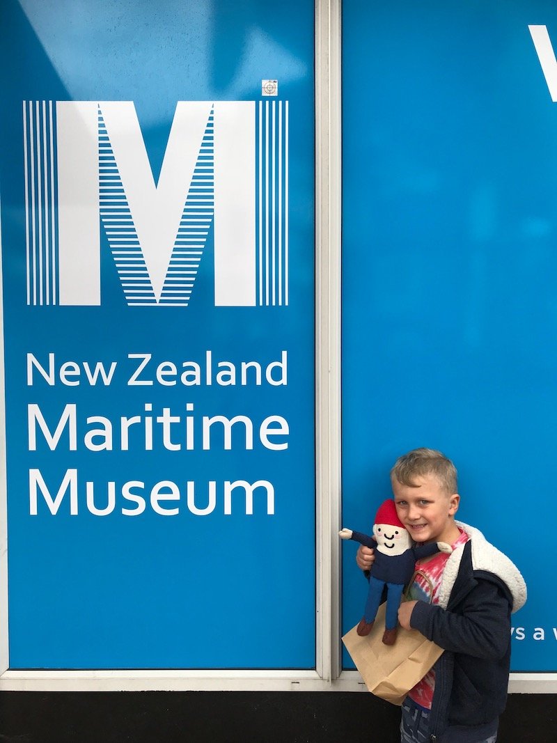 photo - new zealand maritime museum with rtg