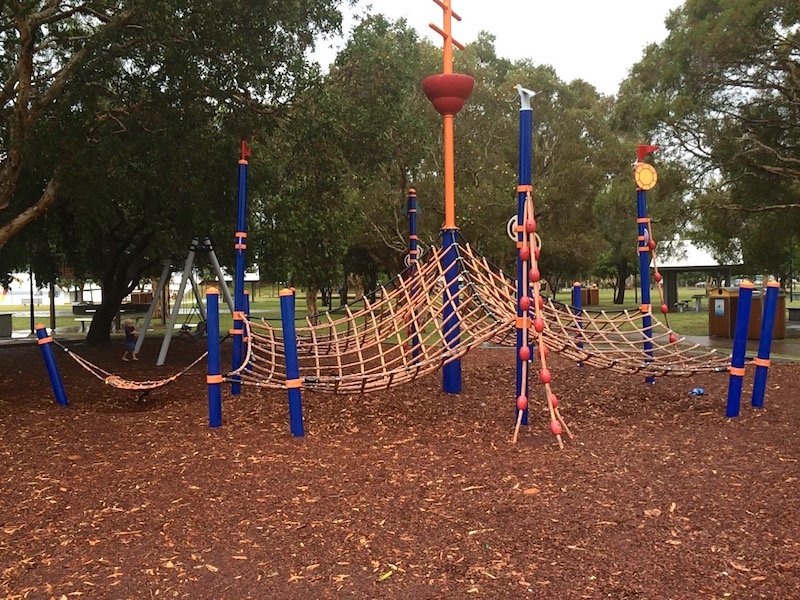 photo - paradise point playground nets