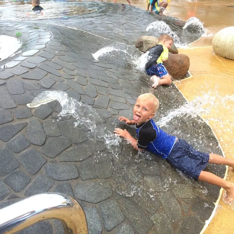 photo - southport rock pools broadwater parklands