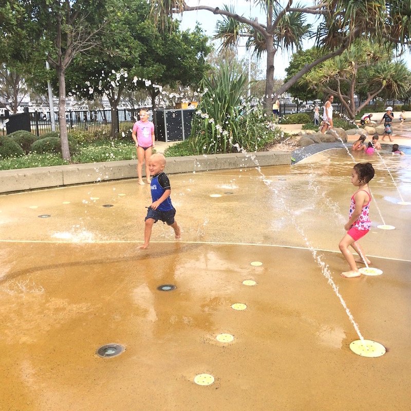 photo - southport rock pools water jets