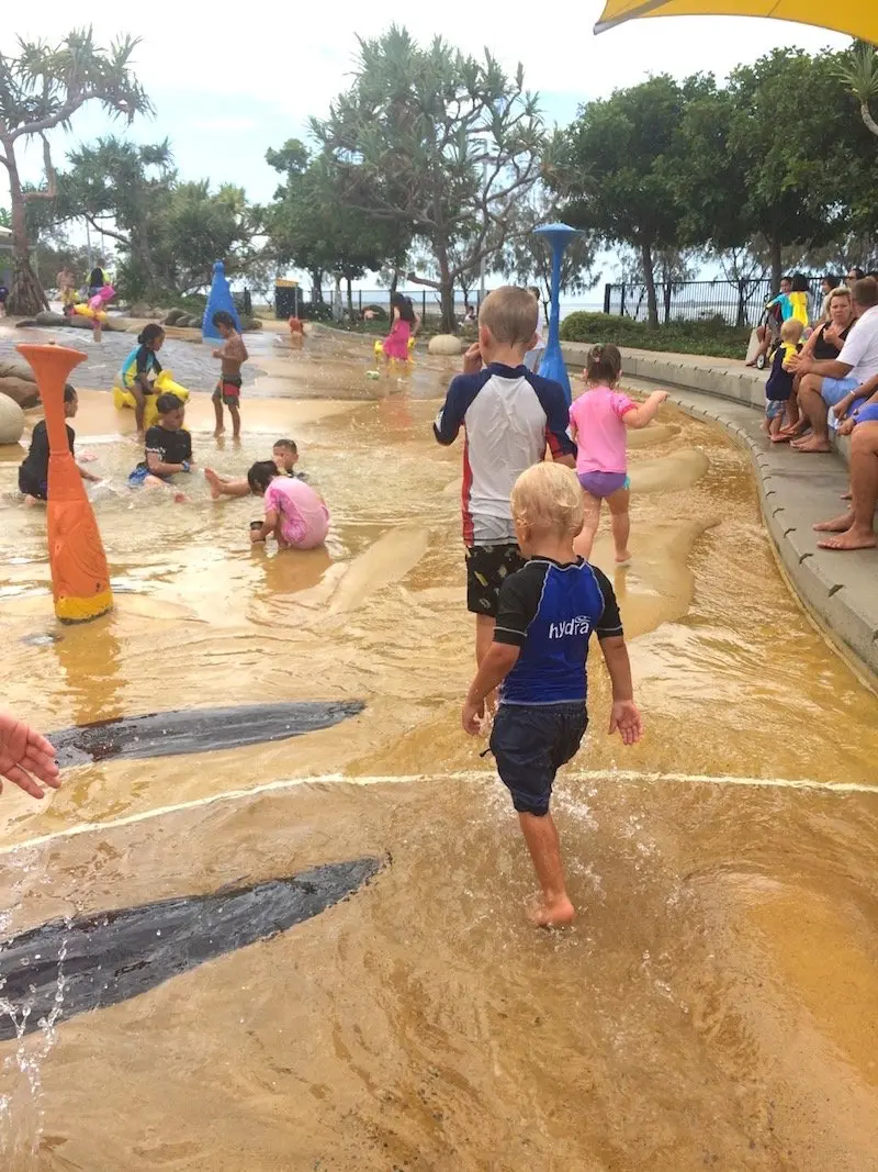 photo - southport rock pools water splash pad