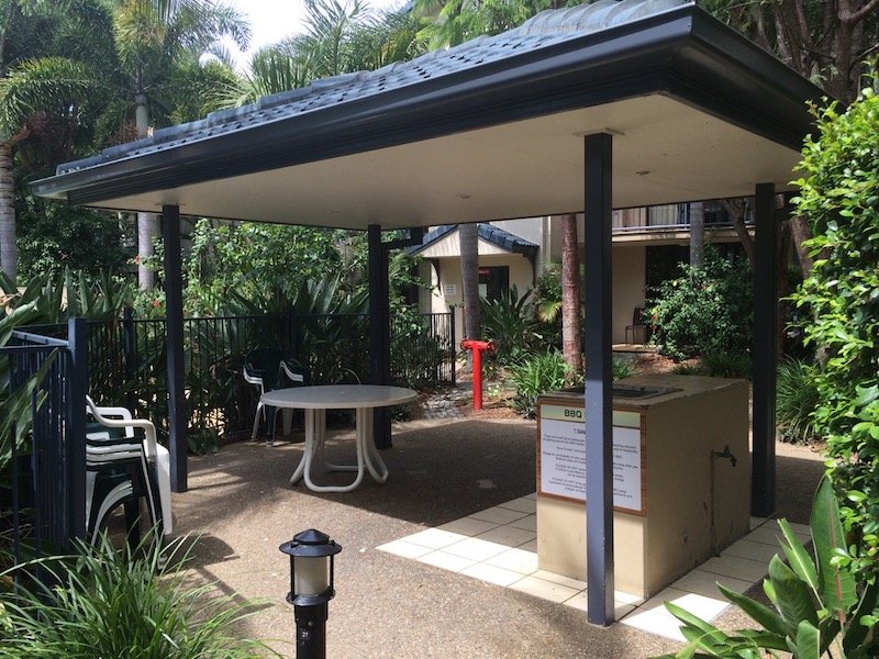 photo - turtle beach resort bbq area