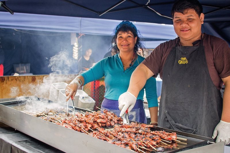 rotorua night markets skewers stall via fb