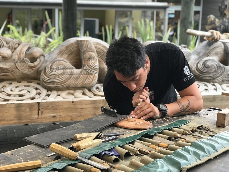 te puia maori carving school pic by shiny things