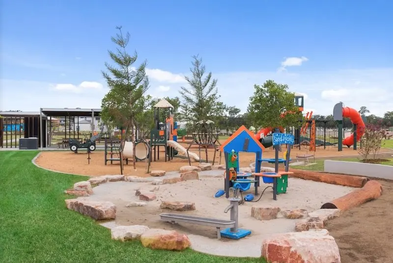 the surrounds playground helensvale by villaworld