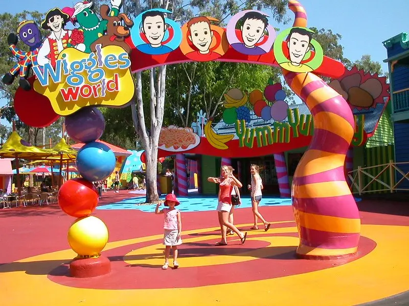 wiggles world at dreamworld pic by sherry kang 