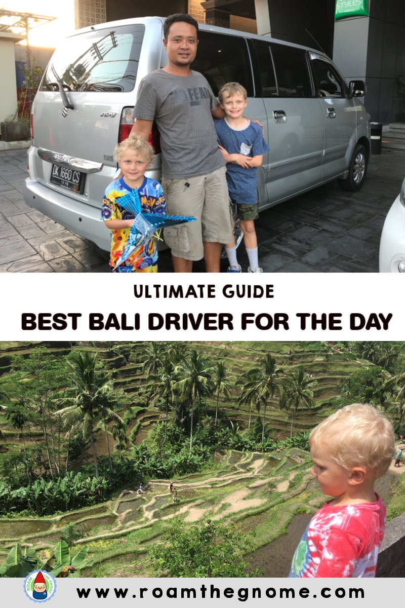 PIN Best bali driver for the day