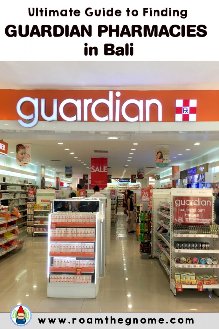 ULTIMATE GUIDE TO FINDING A GUARDIAN PHARMACY BALI
