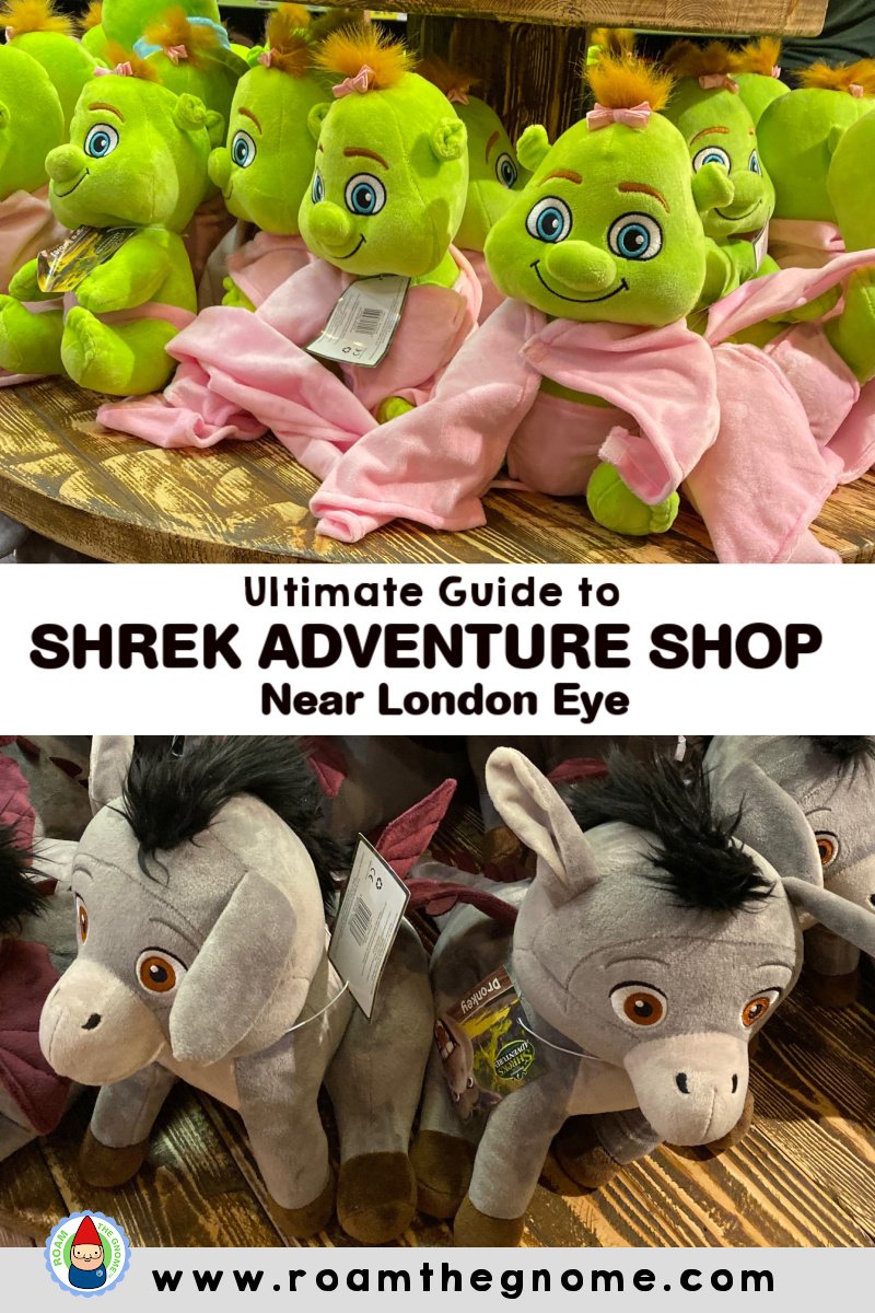 PIN shrek shop london