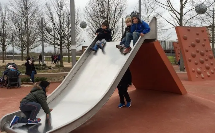 image - adventure playground olympic park slide