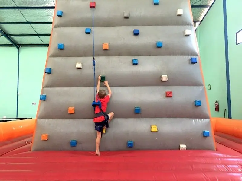 image - bali fun world indoor rock climbing