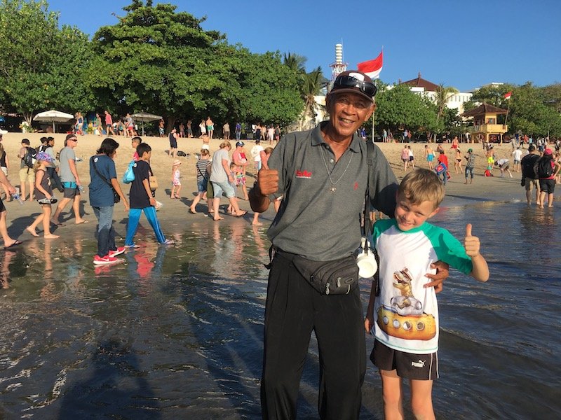 image - bali sea turtle release events with boss and ned