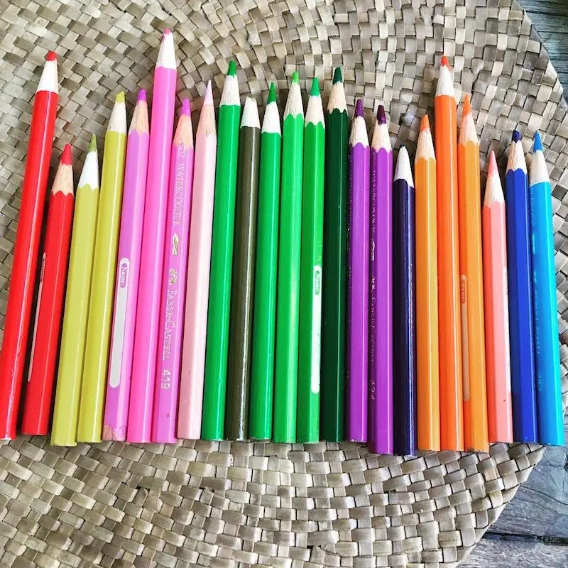 image - biku pencils for colouring in