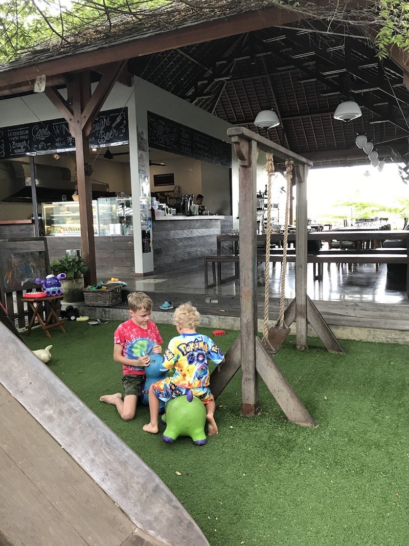 image - cinta cafe canggu playground view