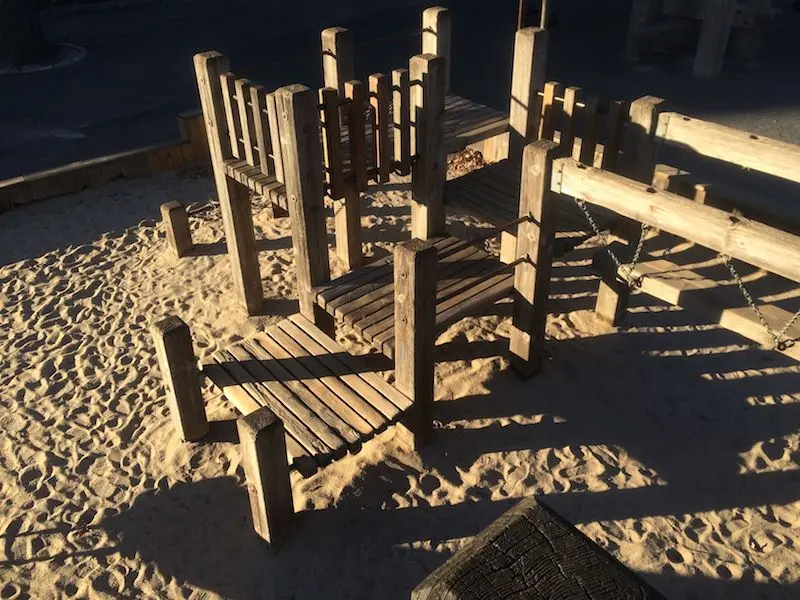 image - diana ross playground timber fort