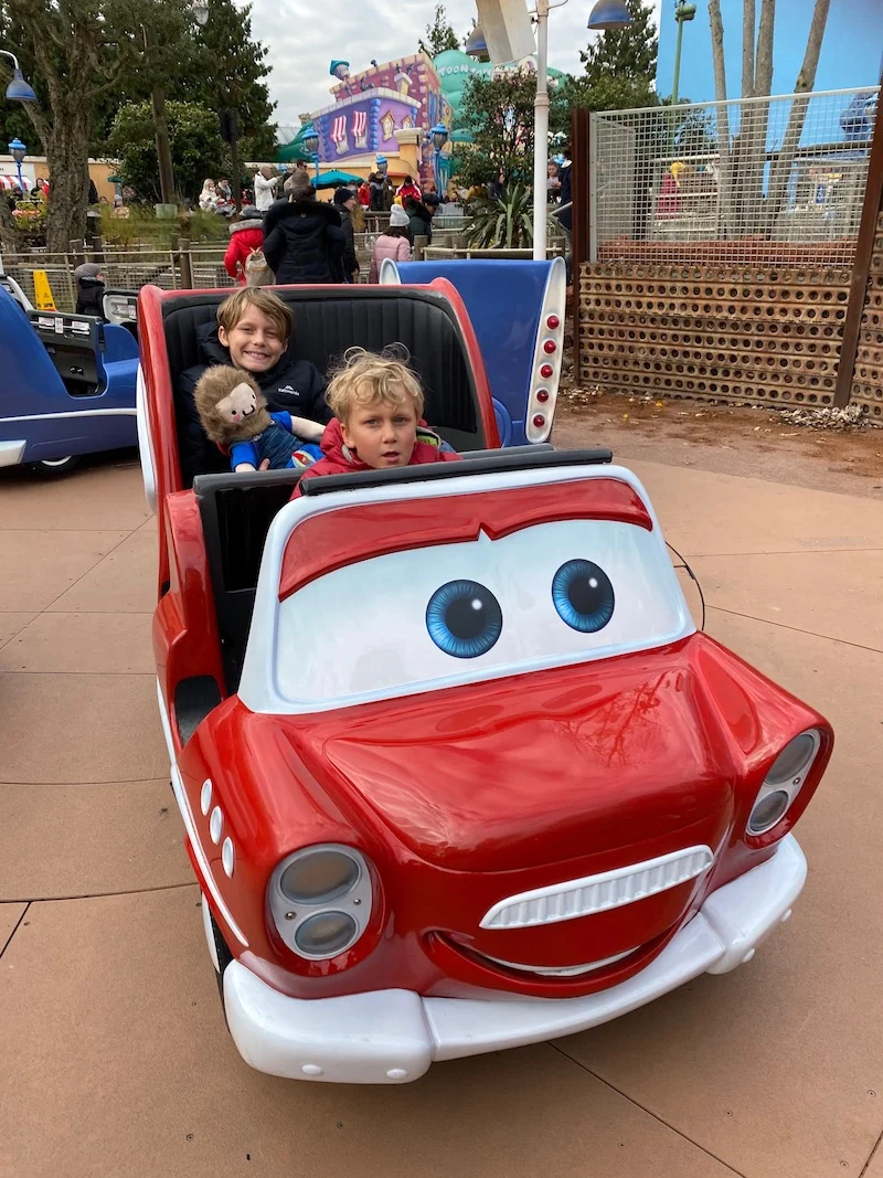 image - disneyland paris Cars Quatre Roues Rallye walt disney studios