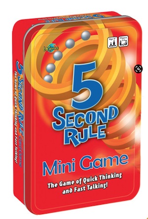 image - five second rule game in a tin