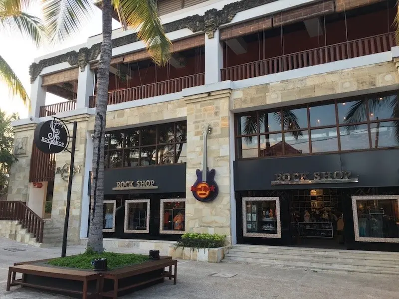 image - hard rock hotel bali rock shop