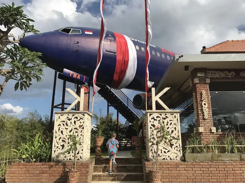 image - keramas aero park in bali entrance