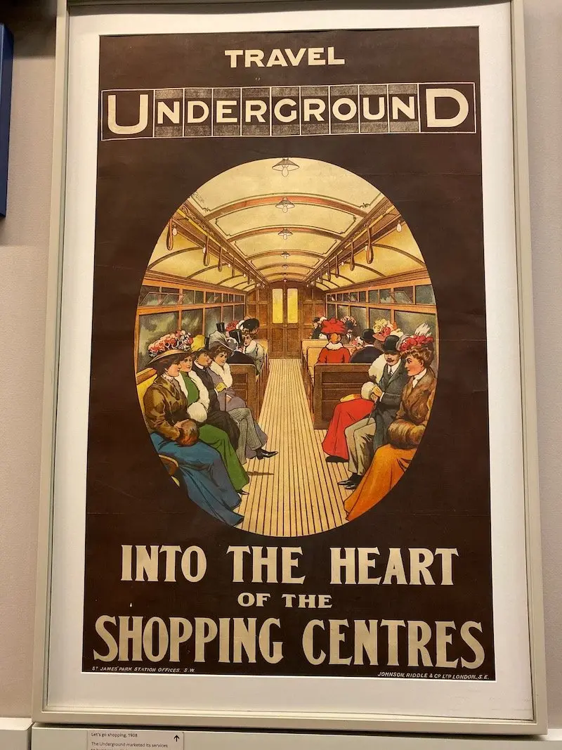 image - london transport museum covent garden vintage posters