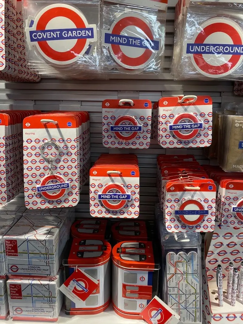 image - london transport museum shop magnets and stickers