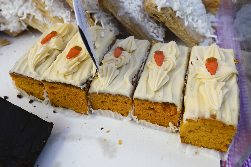 image - notting hill food market carrot cake by bryan flickr