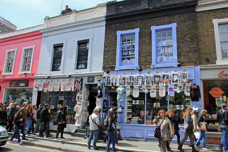 image - notting hill portobello road shops by karen roe 